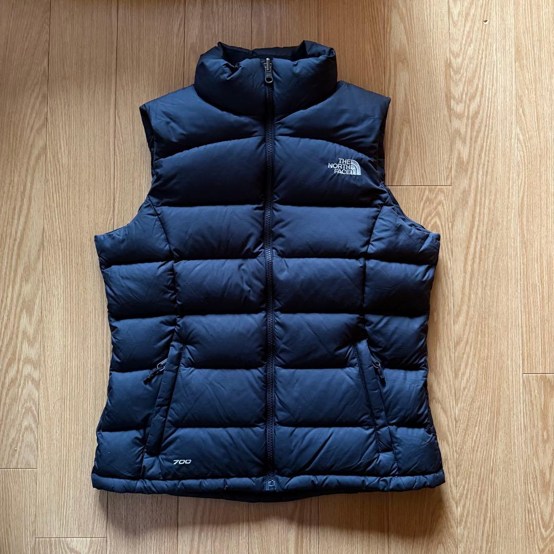 THE NORTH FACE ダウンベスト ヌプシ 700 ブラック 美品