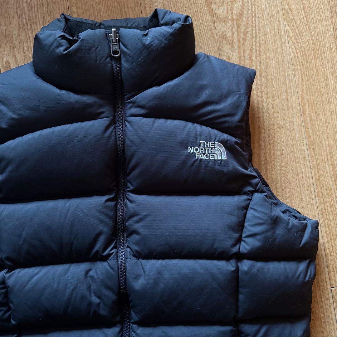 THE NORTH FACE ダウンベスト ヌプシ 700 ブラック 美品