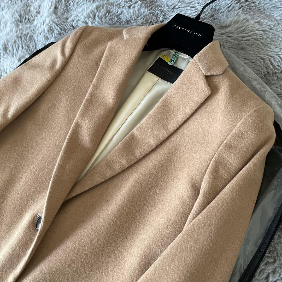 【TomorrowLand】SALEチェスターコート 試着のみ　定価5.9万円