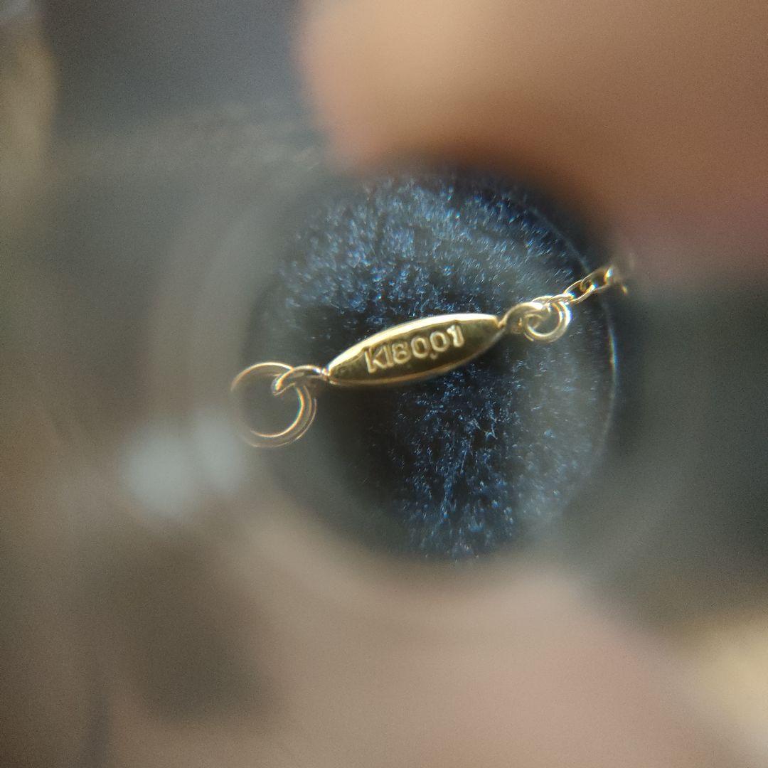 AHKAH love　k18ネックレス