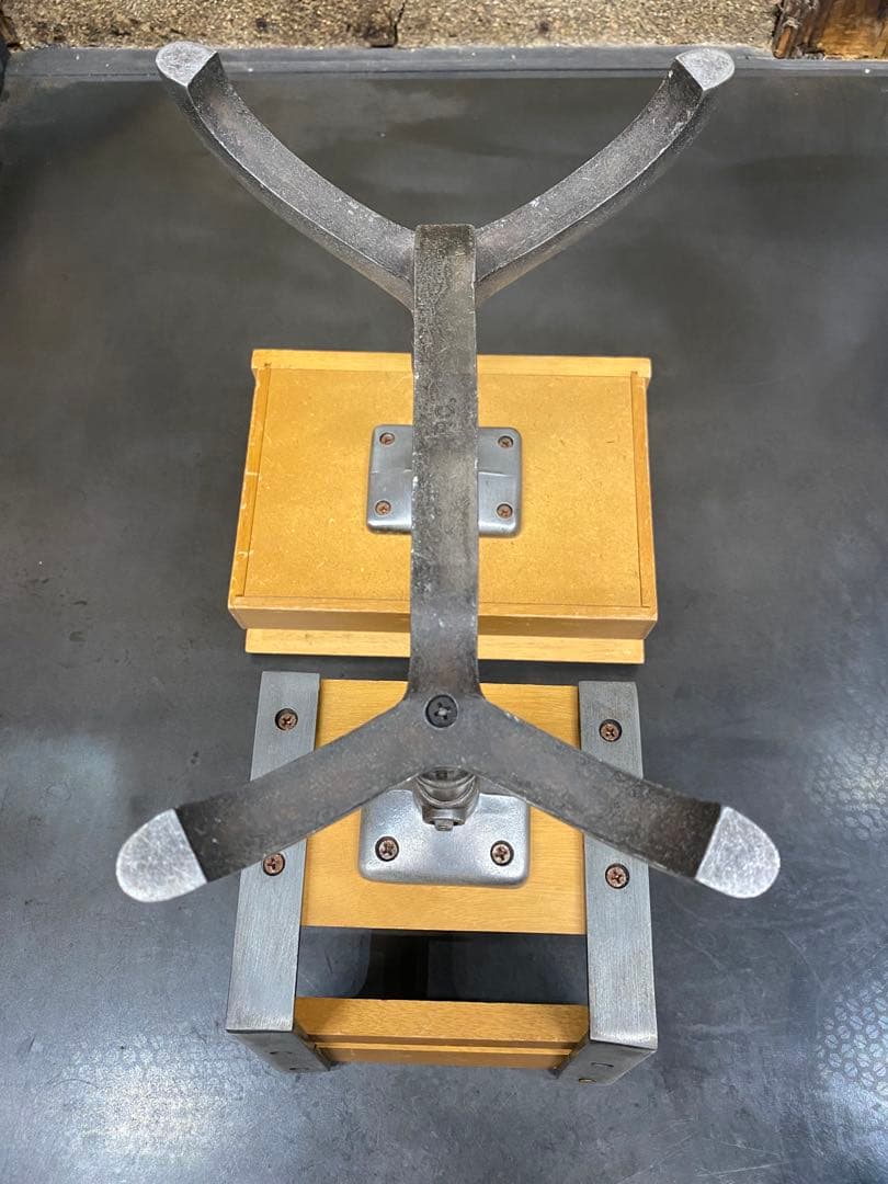 ヴィンテージ ミニチュア 学習デスク&チェア 木製 収納付き vintage