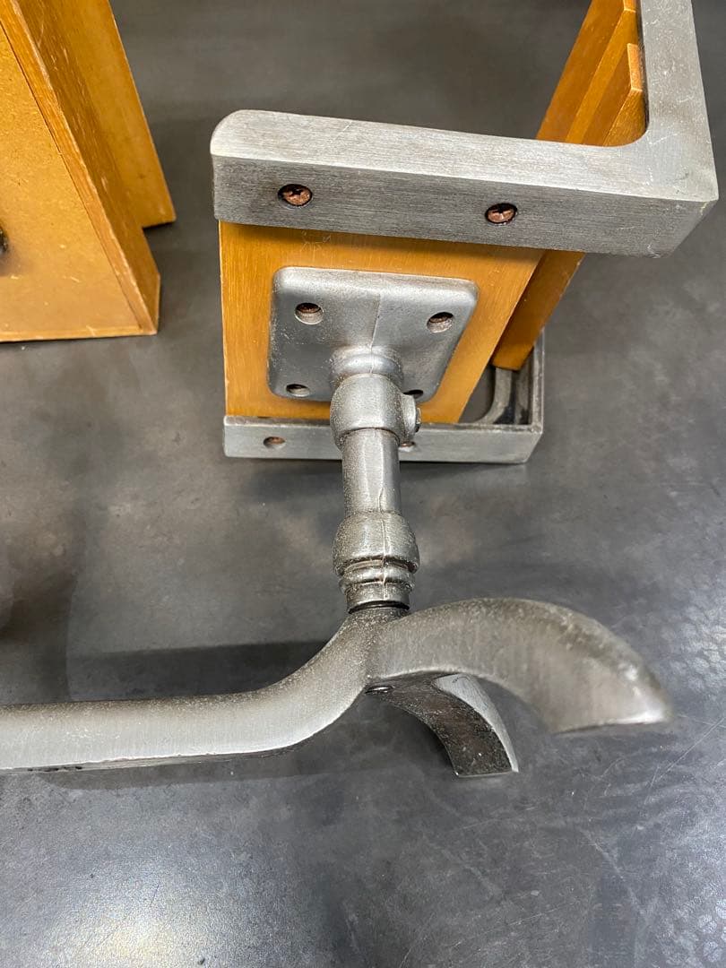 ヴィンテージ ミニチュア 学習デスク&チェア 木製 収納付き vintage