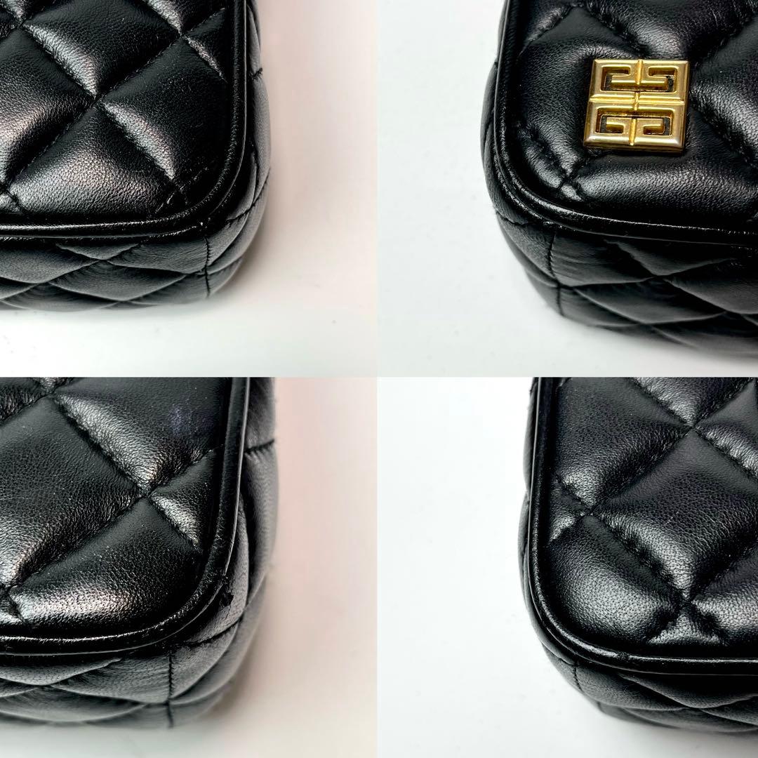 入手困難✨ジバンシー チェーンショルダーバッグ ターンロック キルティング 4G