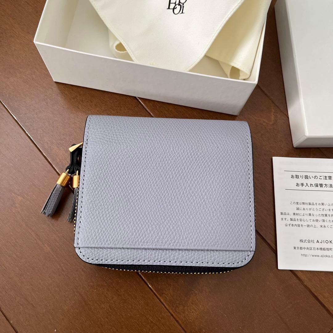 EPOI 2つ折り財布 ラウンドファスナー