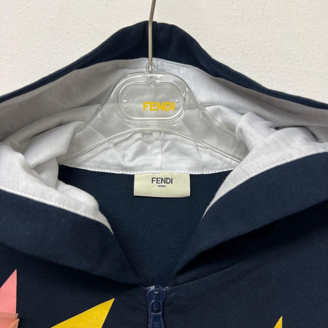 新品 高級ブランド FANDI フェンディ 子供服 モンスター パーカー 10A