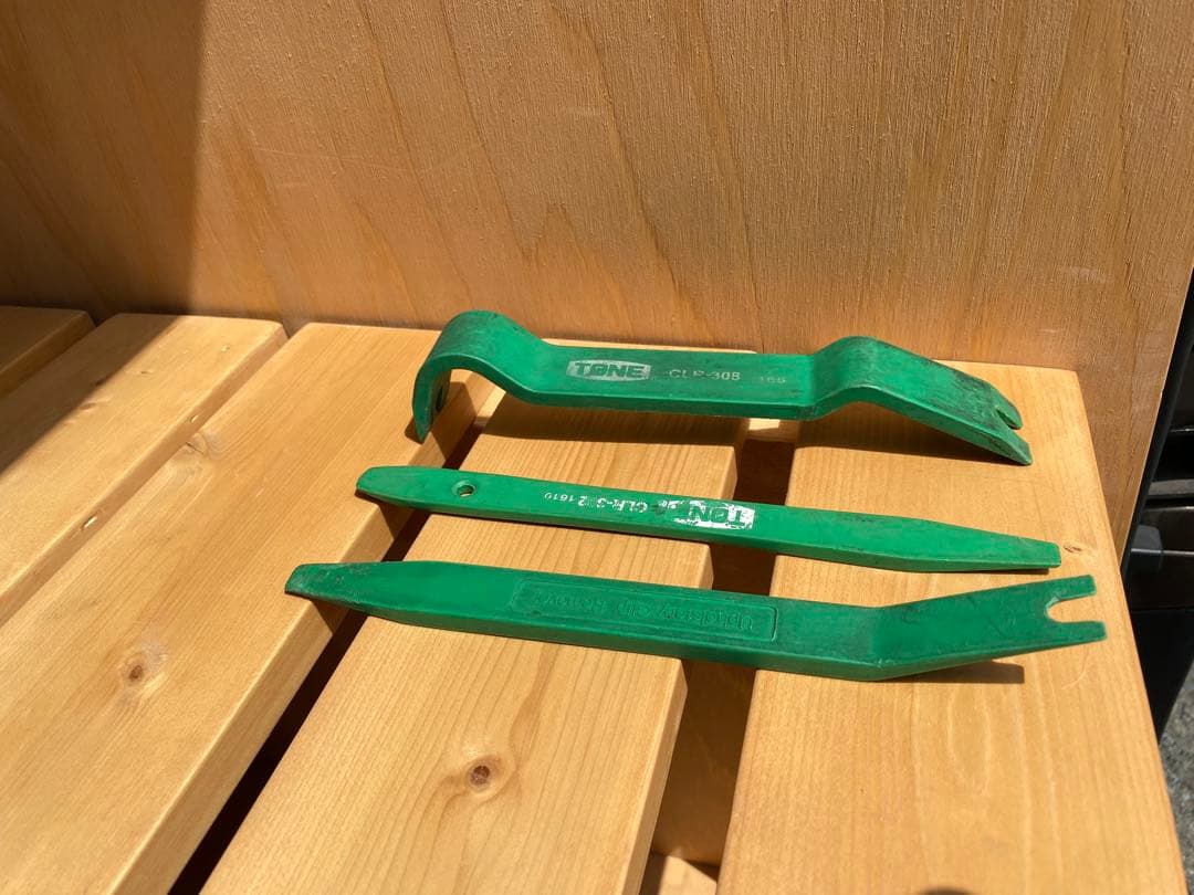 カングー2 バックドアパネル、テーブル用木目シート