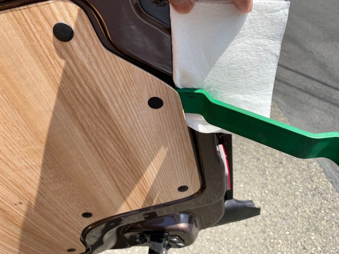 カングー2 バックドアパネル、テーブル用木目シート