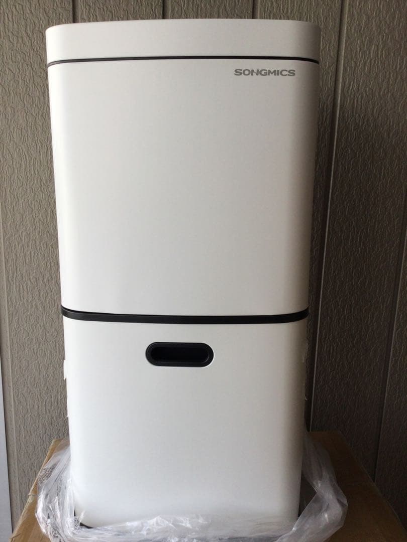 新品ゴミ箱分別縦型2段キッチン用ダストボックス 2x10L+30Lステンレス製