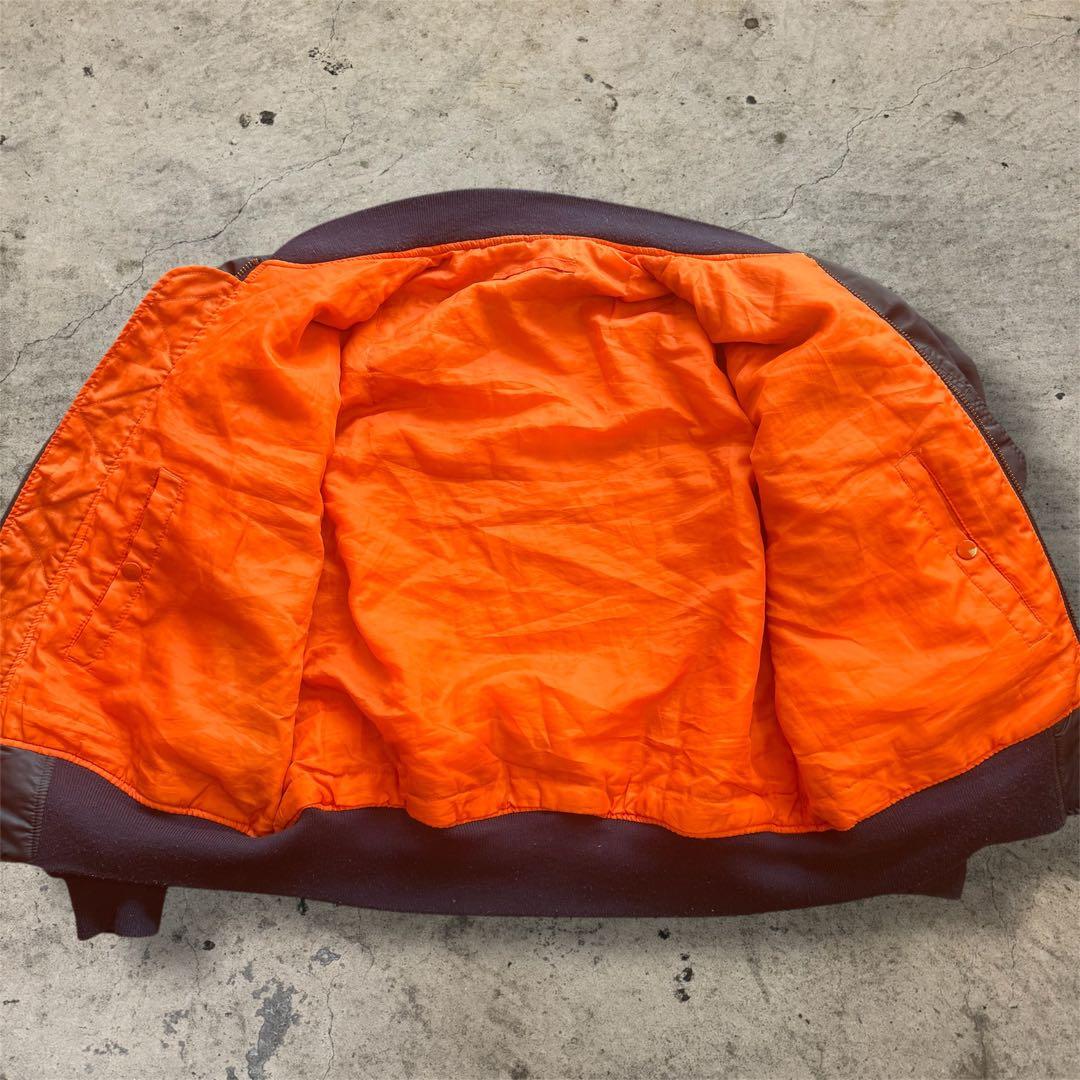 MA-1 フライトジャケット military alpha ナイロンジャケット