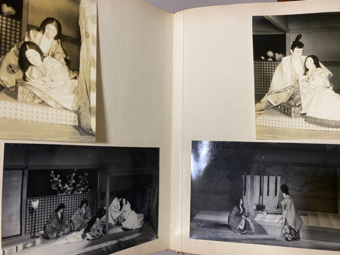 歌舞伎　源氏物語　舞台写真 昭和26年3月