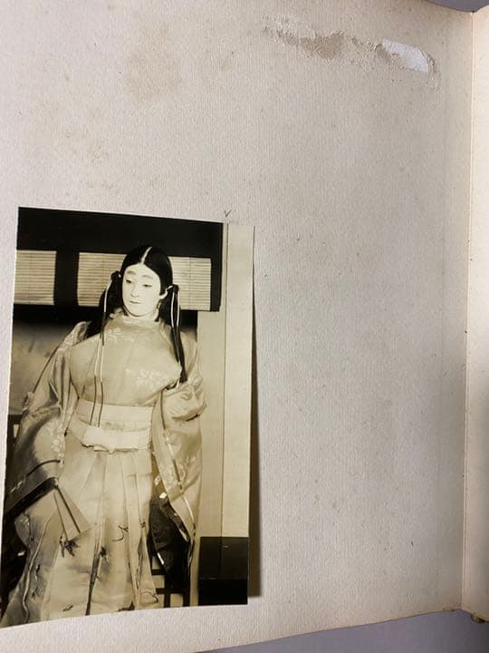 歌舞伎　源氏物語　舞台写真 昭和26年3月