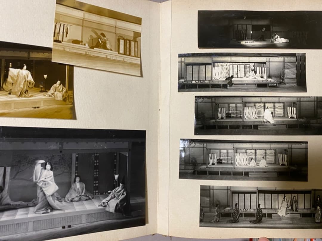 歌舞伎　源氏物語　舞台写真 昭和26年3月