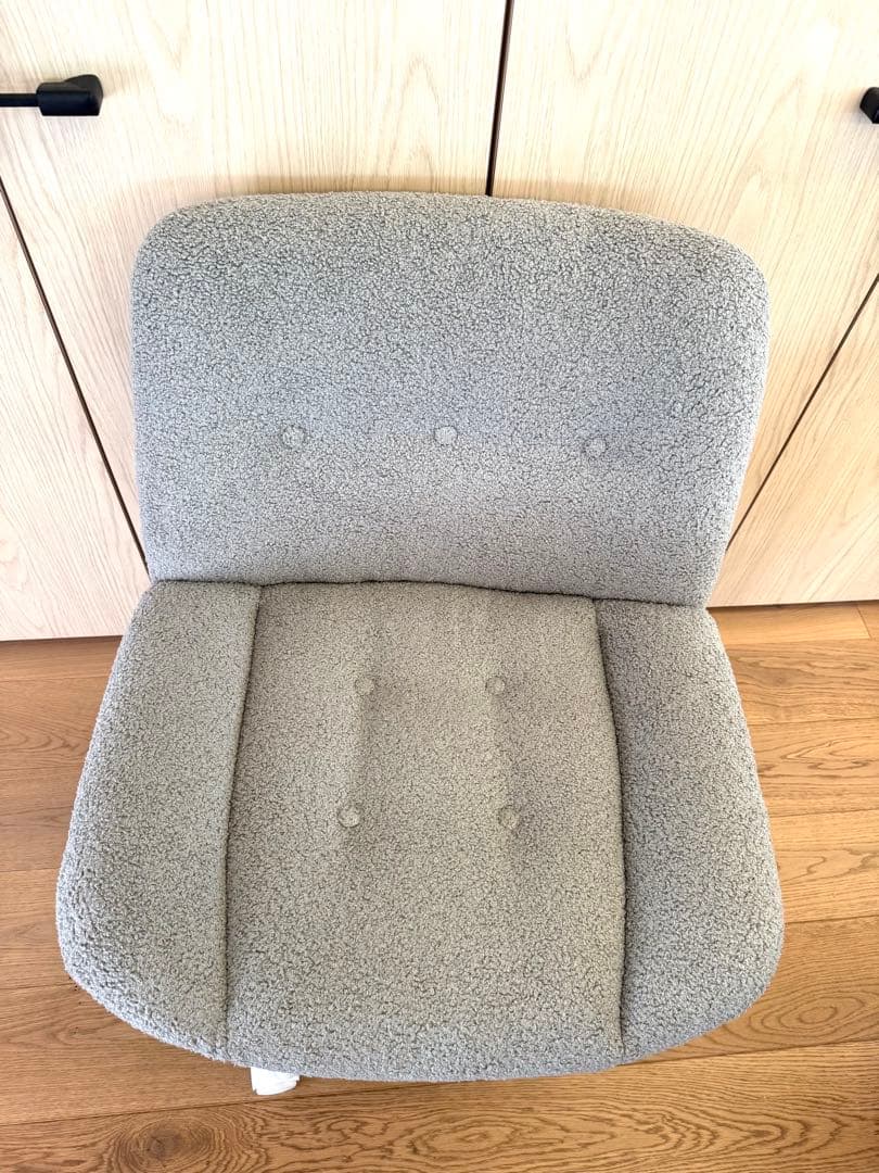 新品未使用　山善(YAMAZEN) あぐらチェア　ライトグレー