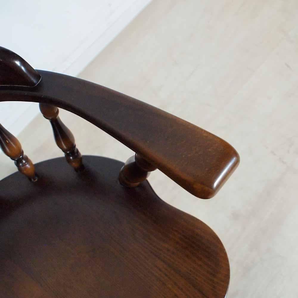 飛騨産業 キツツキ 穂高 キャプテンチェア D アームチェア ZR24383