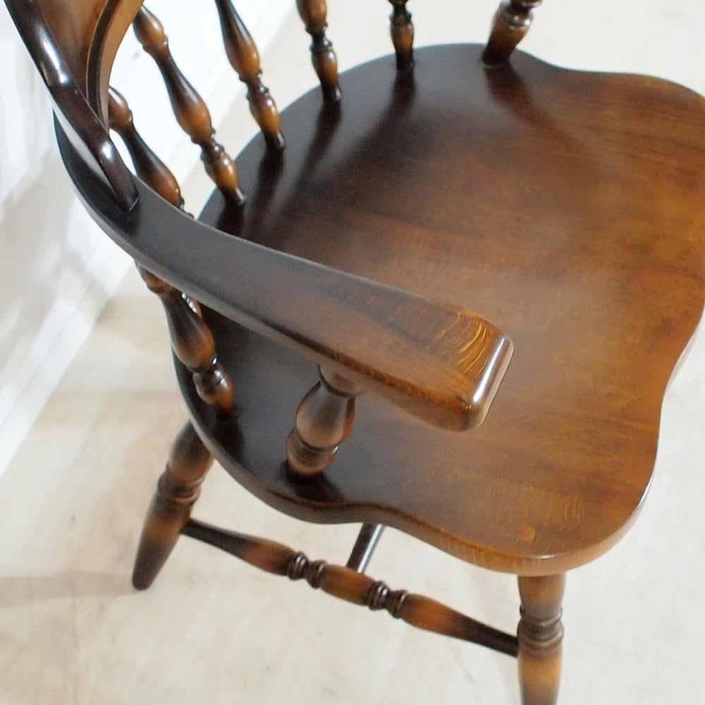 飛騨産業 キツツキ 穂高 キャプテンチェア D アームチェア ZR24383