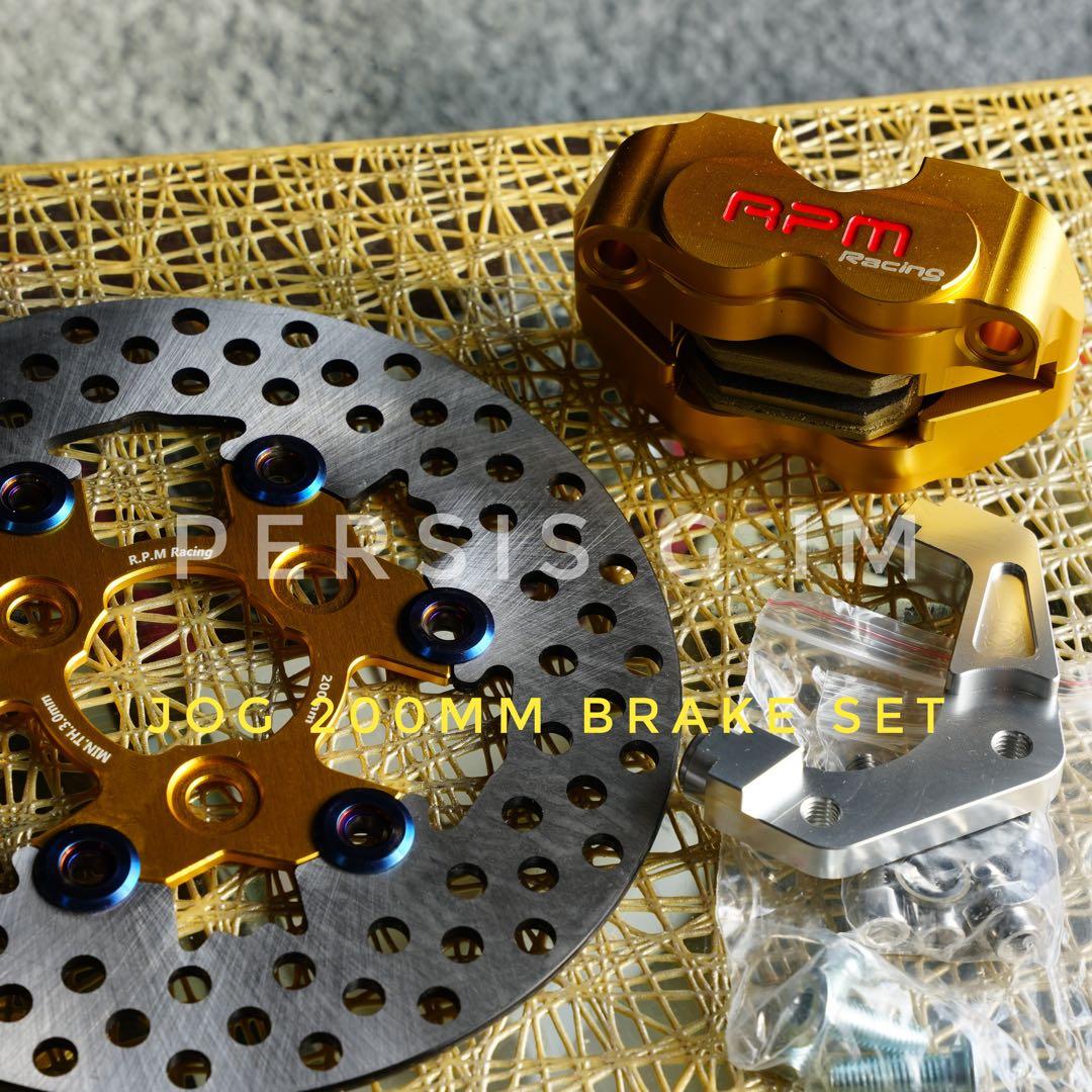 ヤマハ ジョグ系 200mmビッグキャリパーキット ラジアル　ロンホイ カスタム