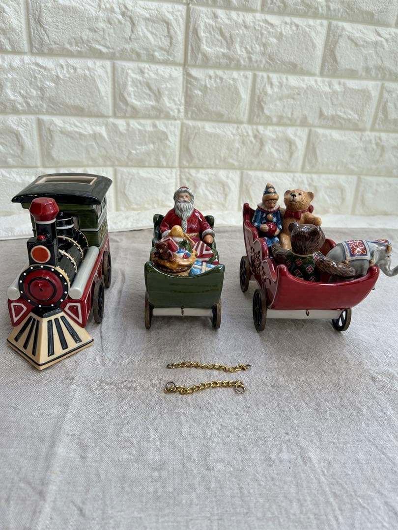 ビレロイ&ボッホ　クリスマス　サンタクロース　オーナメント　置物