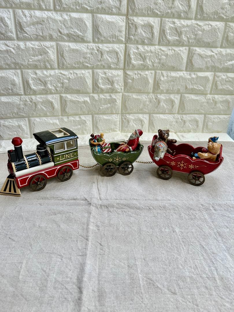 ビレロイ&ボッホ　クリスマス　サンタクロース　オーナメント　置物