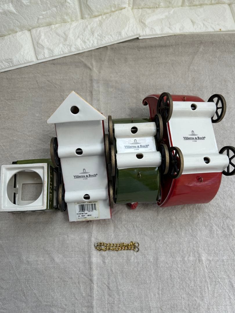 ビレロイ&ボッホ　クリスマス　サンタクロース　オーナメント　置物