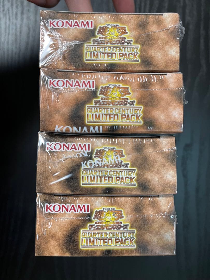 遊戯王OCG QUARTER CENTURY LIMITED PACK 4BOX
