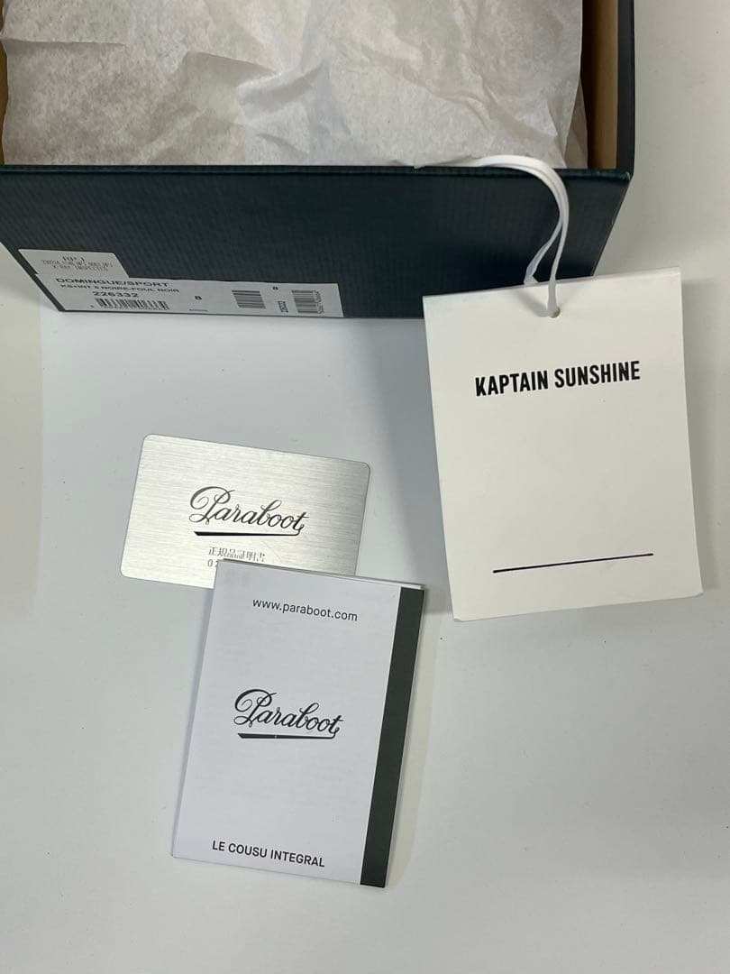 靴 Paraboot KaptainSunshine Domingue 8