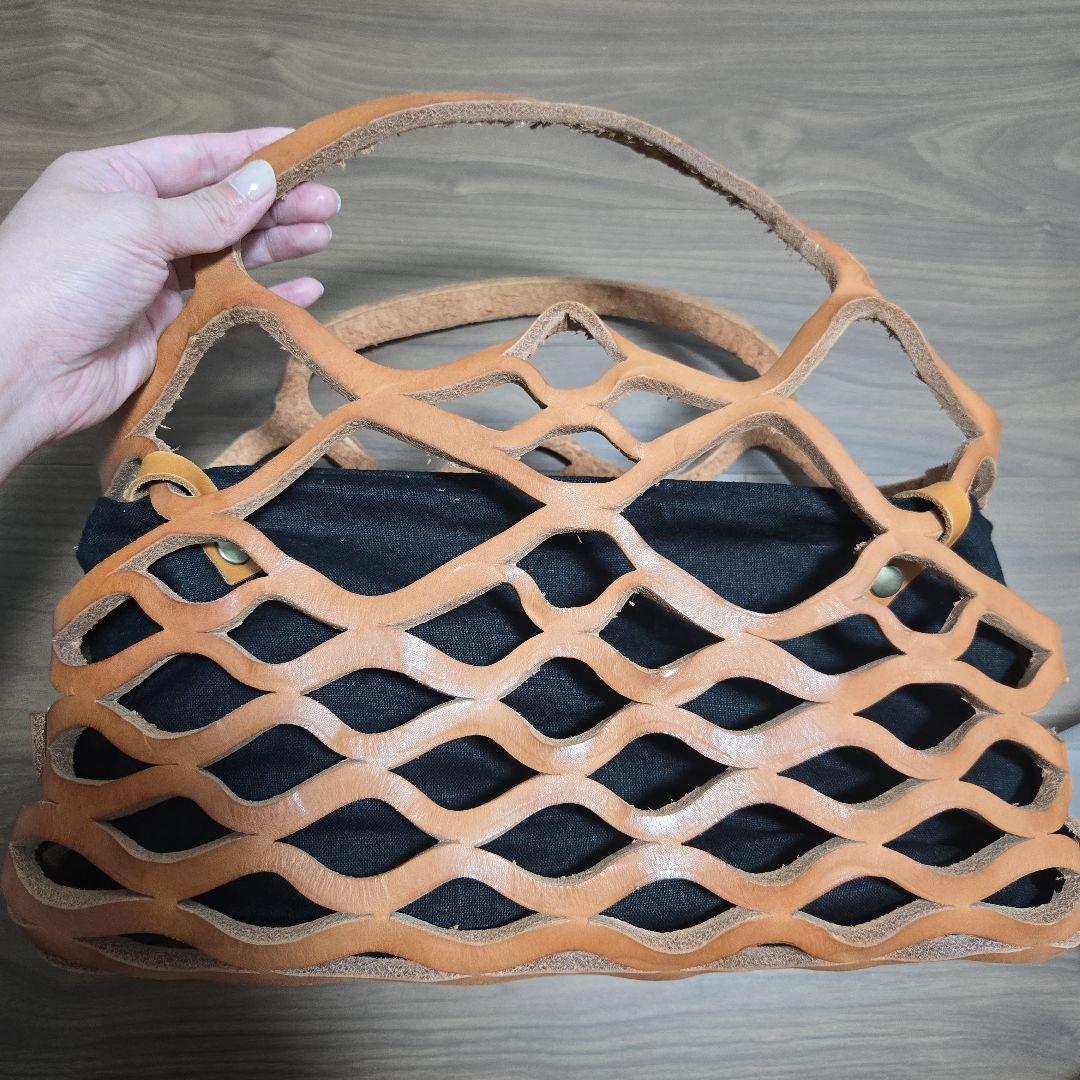 曽田耕　メッシュバッグ