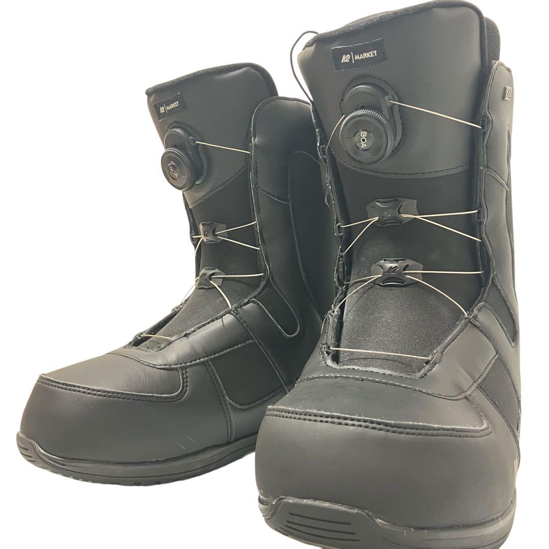 K2 MARKET スノーボードブーツ 26.5cm 靴　黒　ブラック　美品