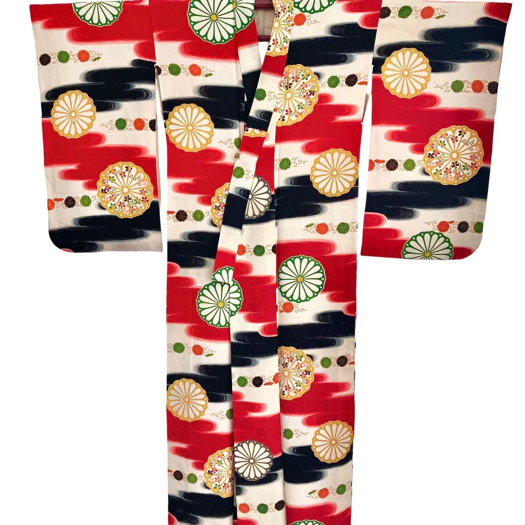 ★ a.です★アンティーク　ジュニア　子供着物　大正ロマン　NO22