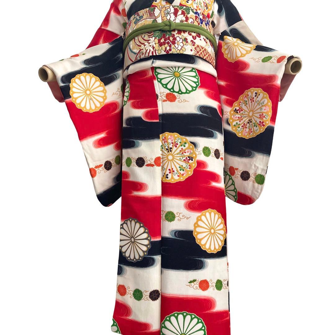 ★ a.です★アンティーク　ジュニア　子供着物　大正ロマン　NO22