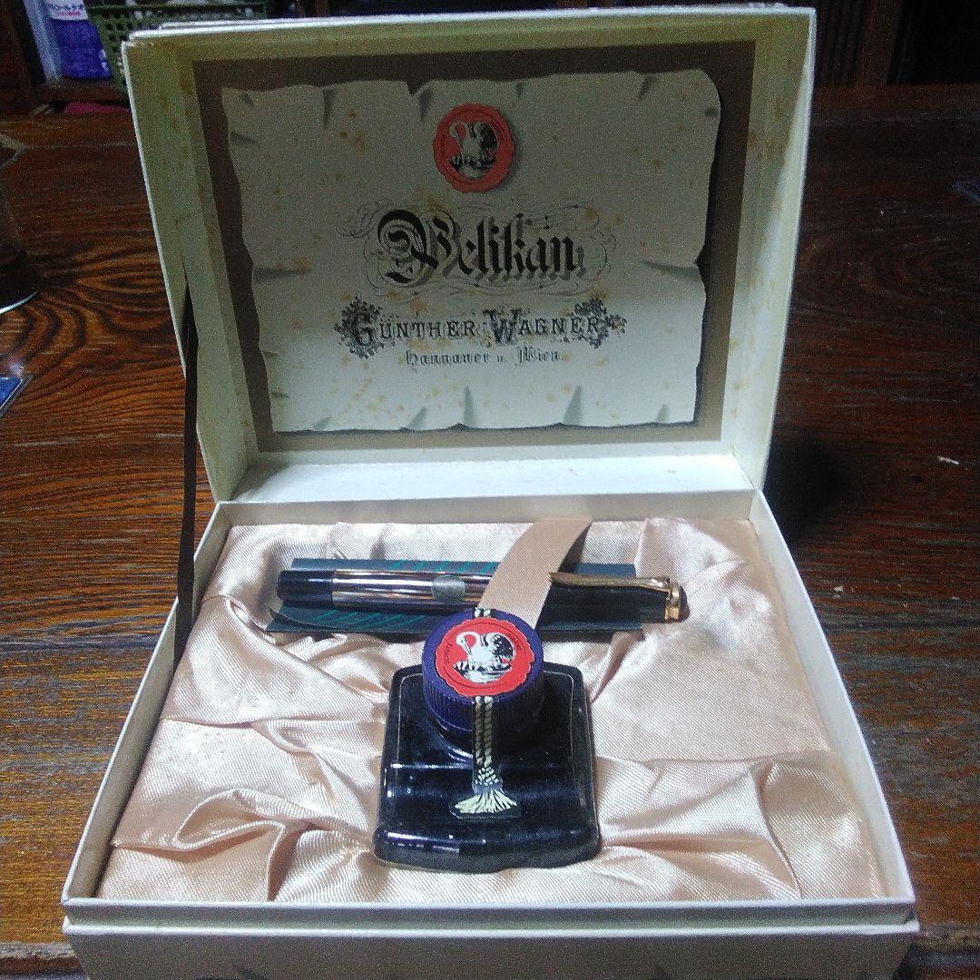 昭和時代の ペリカンの 万年筆 未使用 ドイツ製 14 C の585