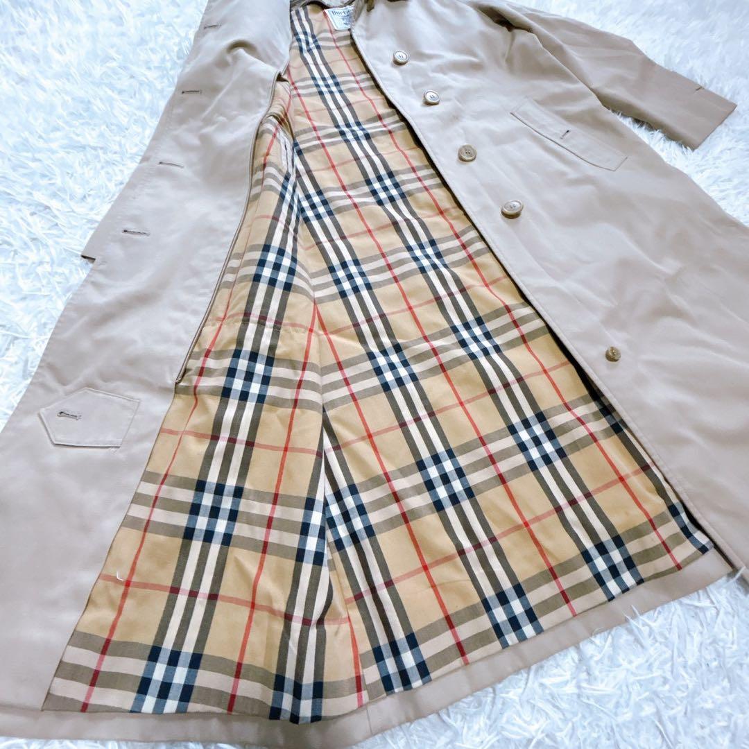 【極美品】Burberry's バーバリーズ ステンカラーコート ノバチェック
