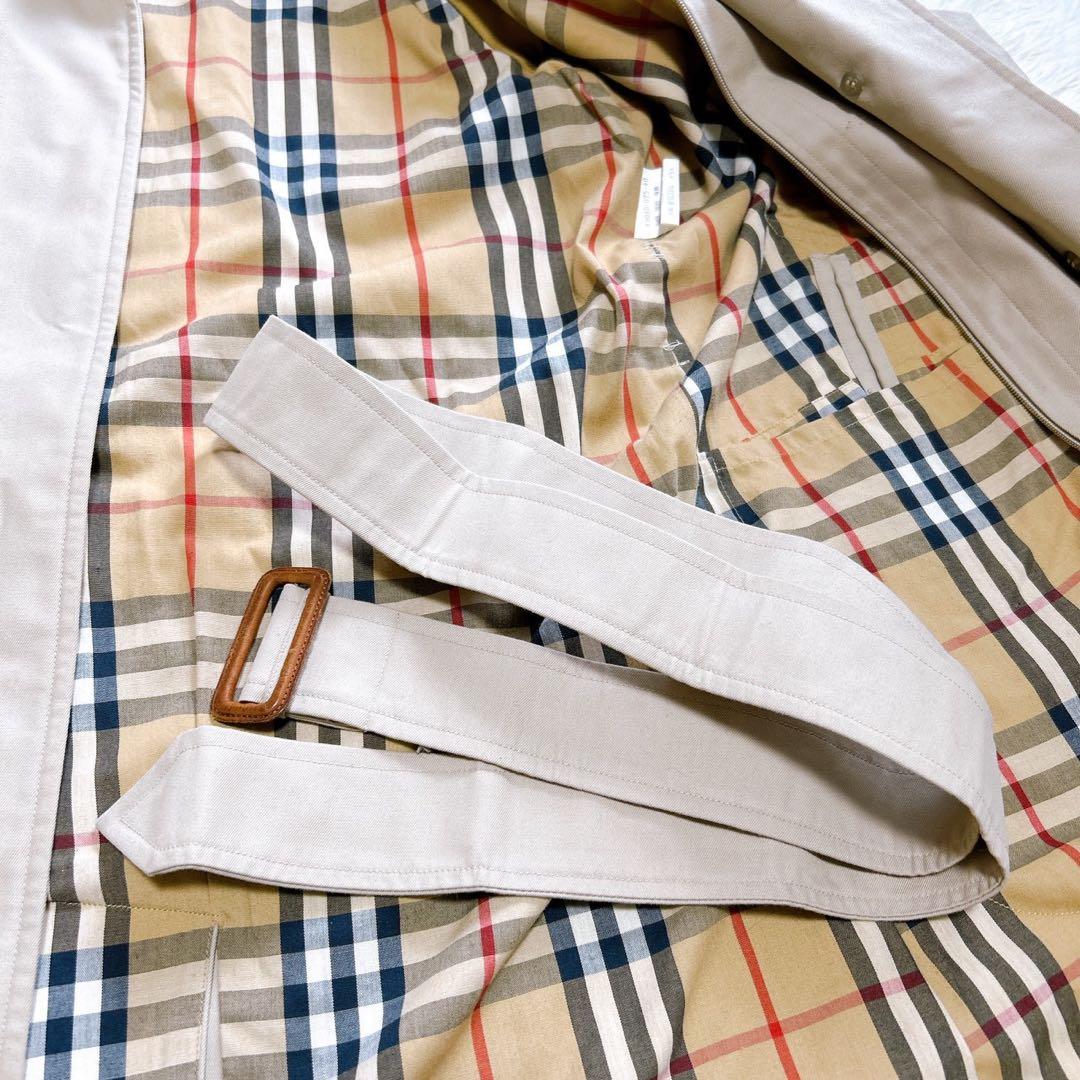 【極美品】Burberry's バーバリーズ ステンカラーコート ノバチェック