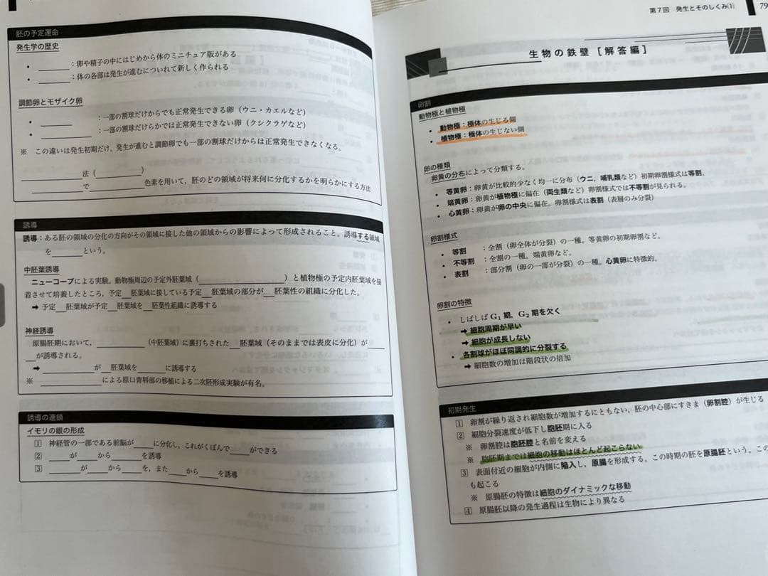 鉄緑会 入試生物確認シリーズ＋おまけ