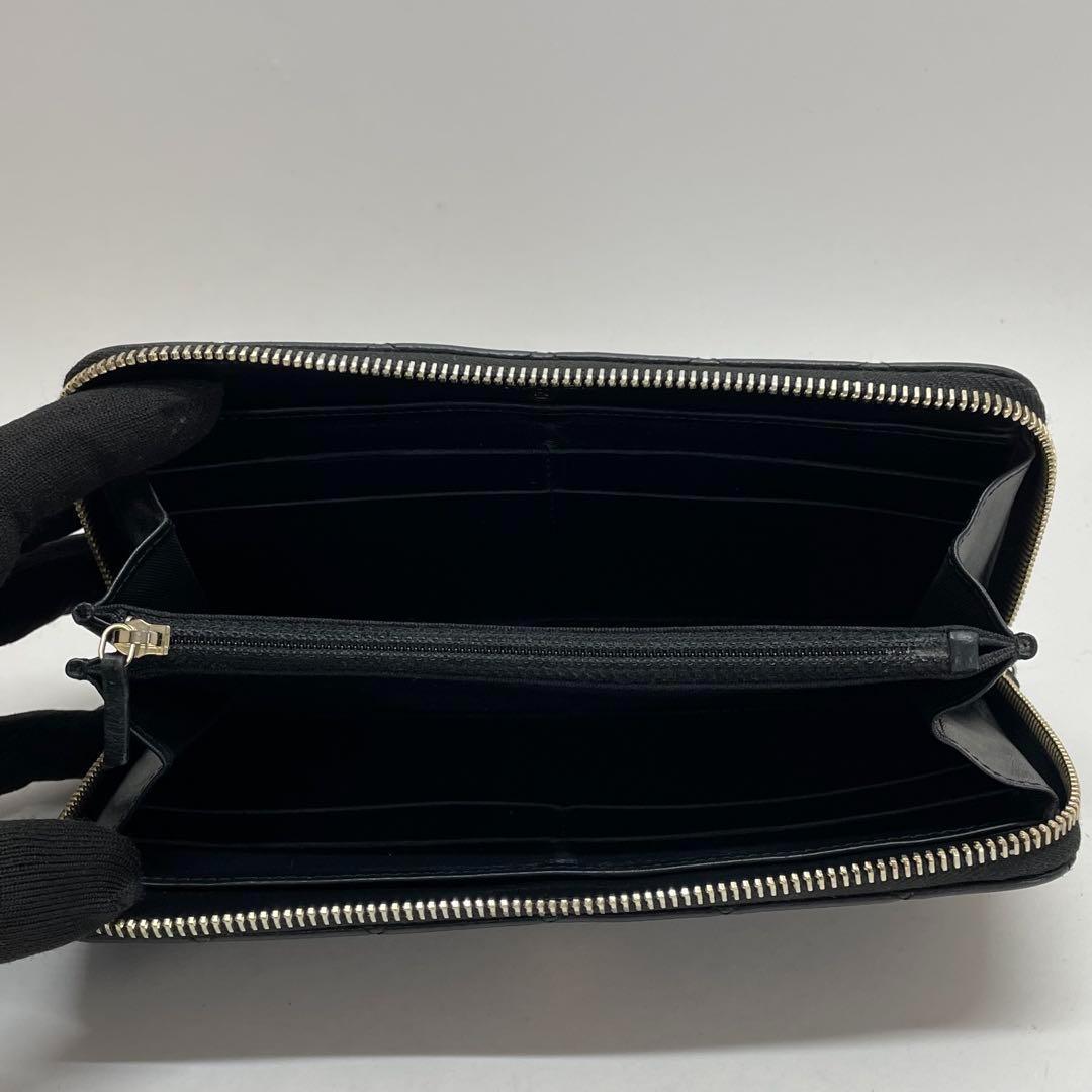 1584 CHANEL シャネル 長財布 マトラッセ カーフ 24番台 ロング