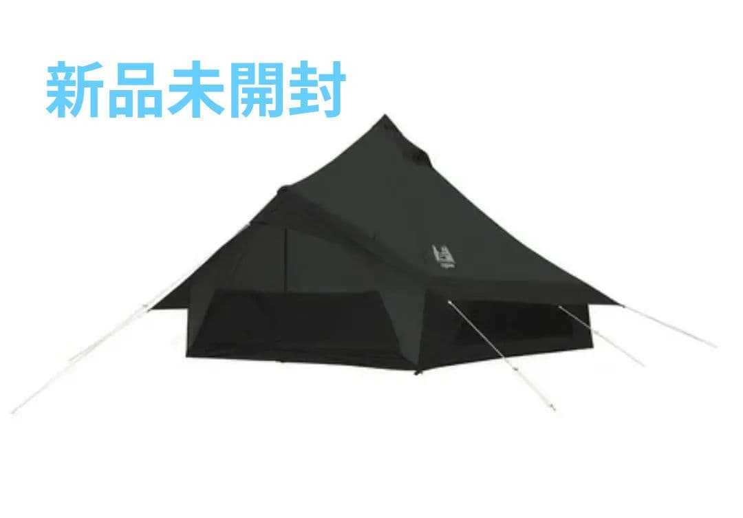 新品　正規品　Gloke8 BK ブラックキャンプテント　グロッケ8