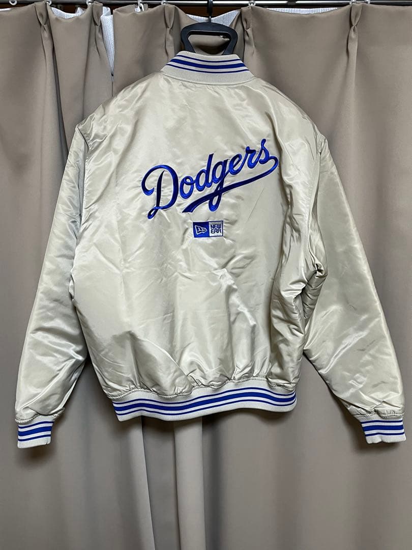NEWERA ナイロン バーシティージャケット ロサンゼルス・ドジャース