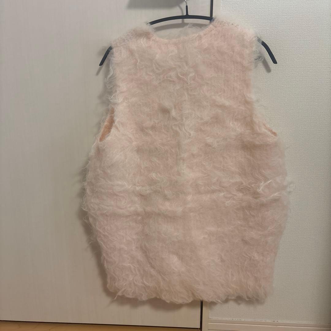 【美品】Pois ノースリーブVネックニットベスト