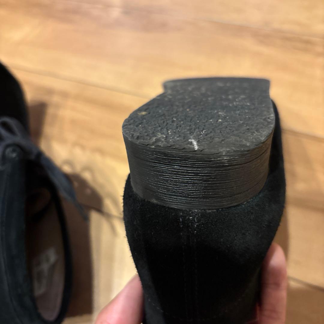 クラークス　ワラビー　clarks wallabee stinson black