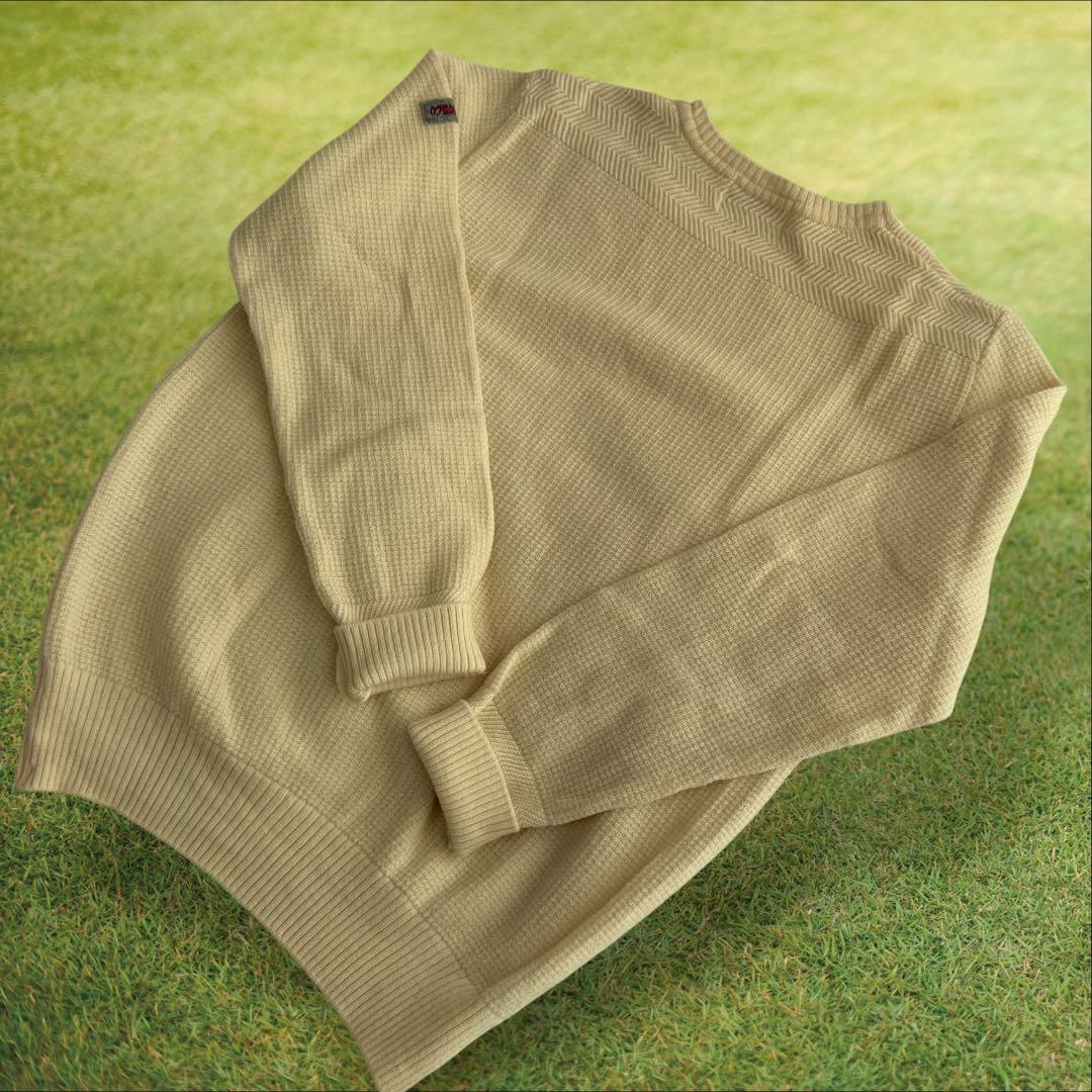 ウール100% マスターバニー　ニット　セーター　4 M〜L相当　白　アイボリー