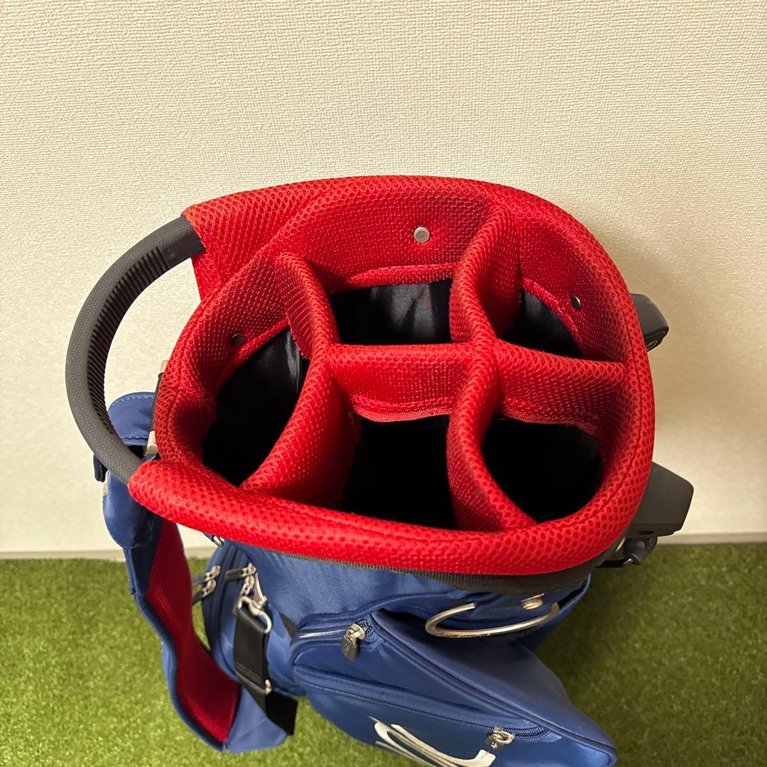 clunk クランク スタンド式 キャディバッグ 撥水 9型