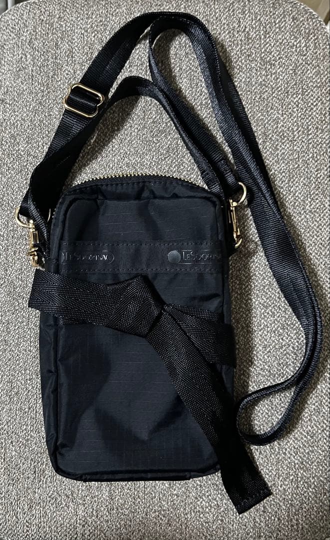 LANVIN MINI CROSSBODY LB ショルダーバッグ　ブラック