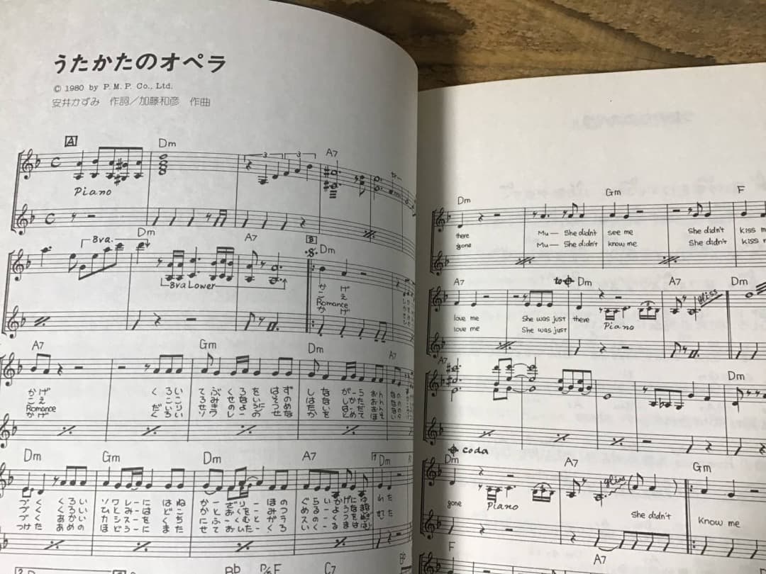 ★楽譜/加藤和彦/サディスティックミカバンド/ベスト/ギター/バンドスコア