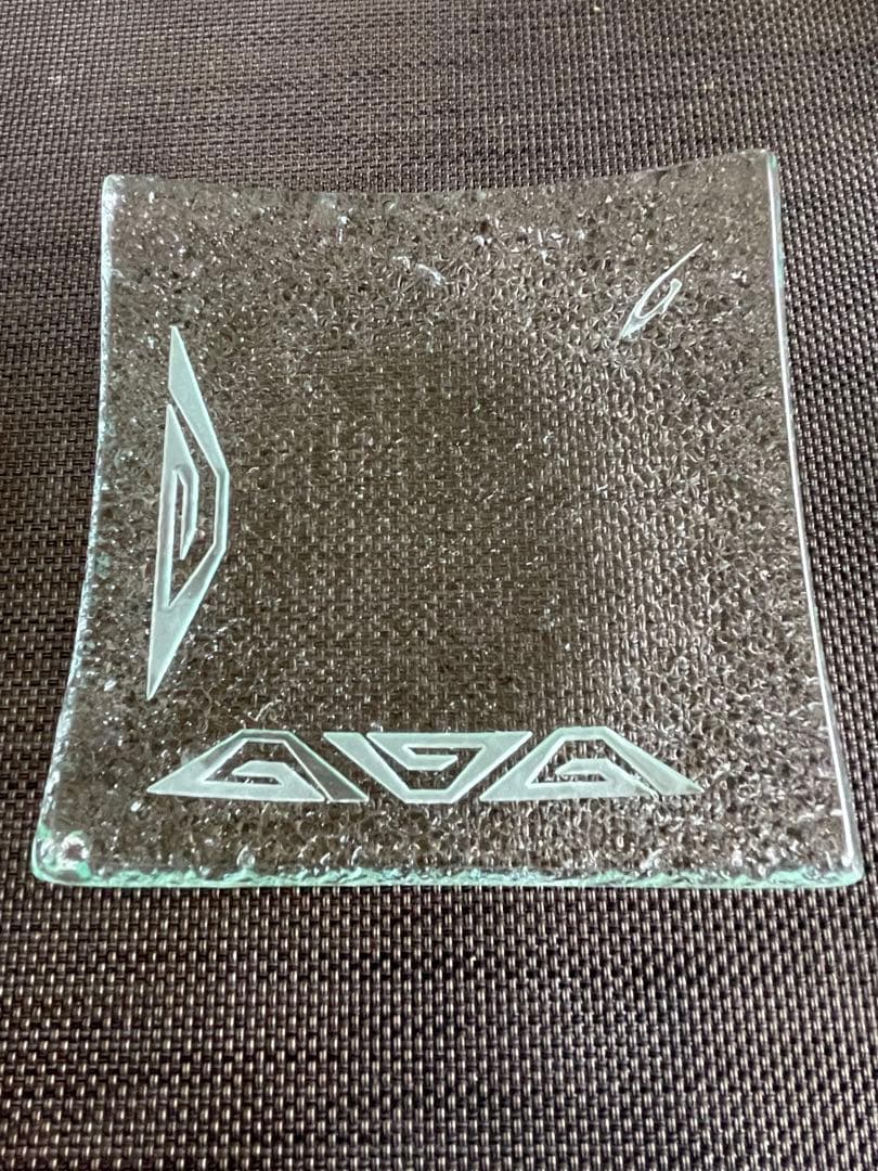 ナガール　ガラスの小皿