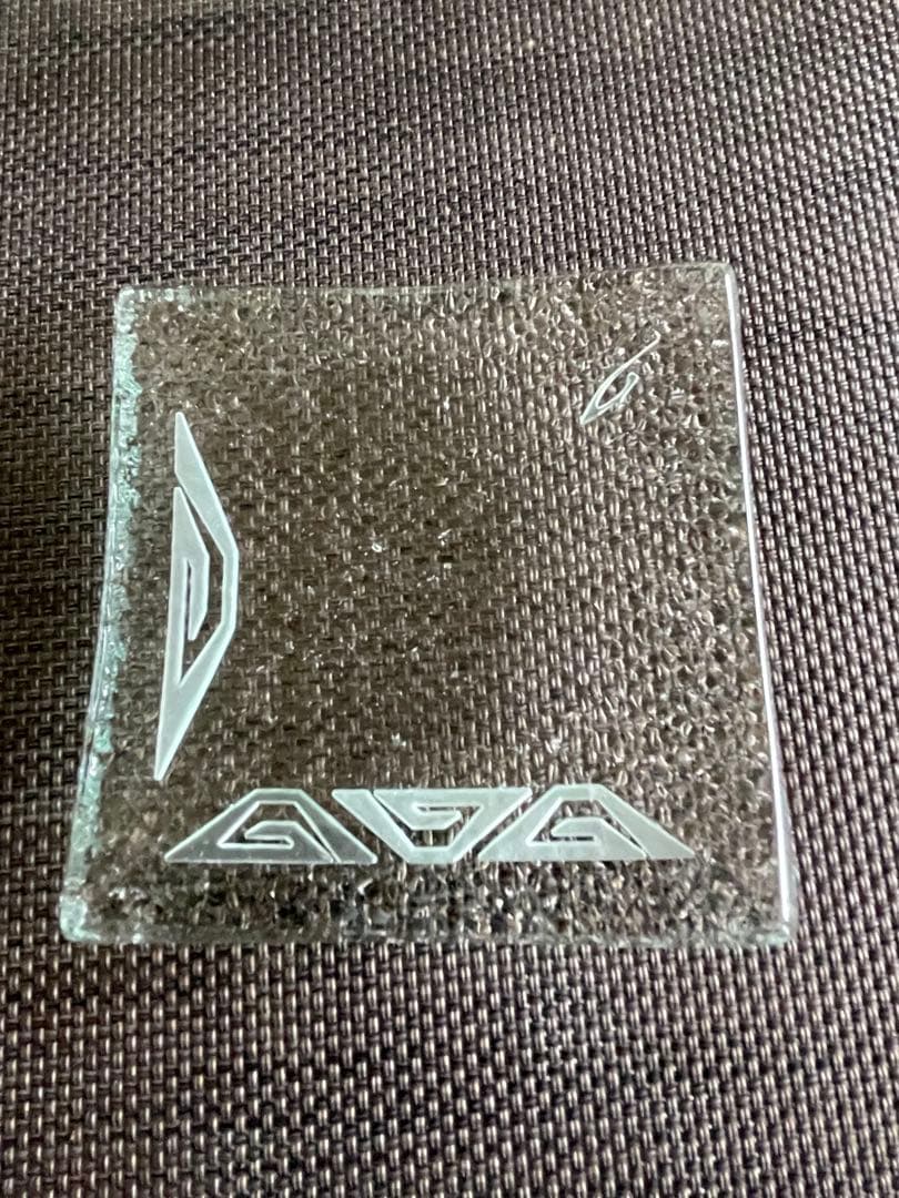 ナガール　ガラスの小皿