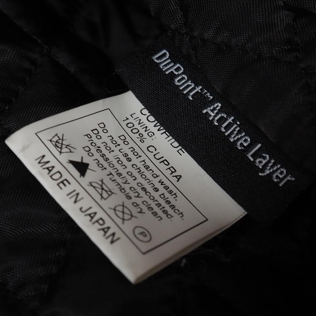 COOTIE PRODUCTIONS 襟付き短丈 袖革スタジャン チェーン刺繍