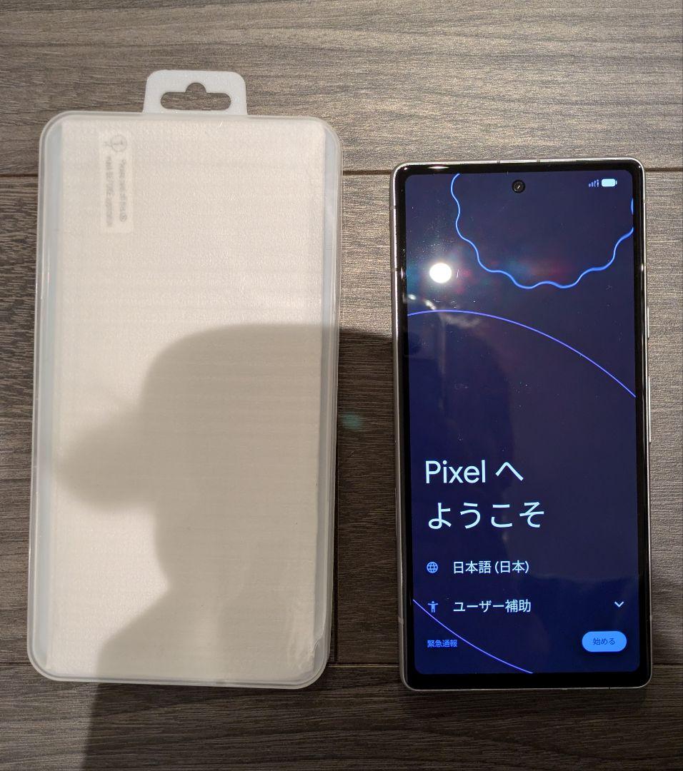 Google Pixel 7a ホワイト 保護フィル厶付き　Android