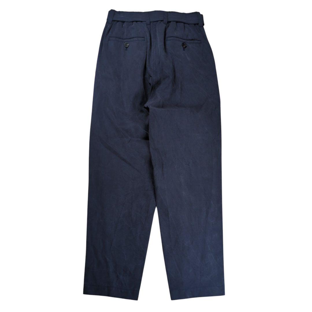 【美品】イッセイミヤケ メン ベルト付き タック スラックス