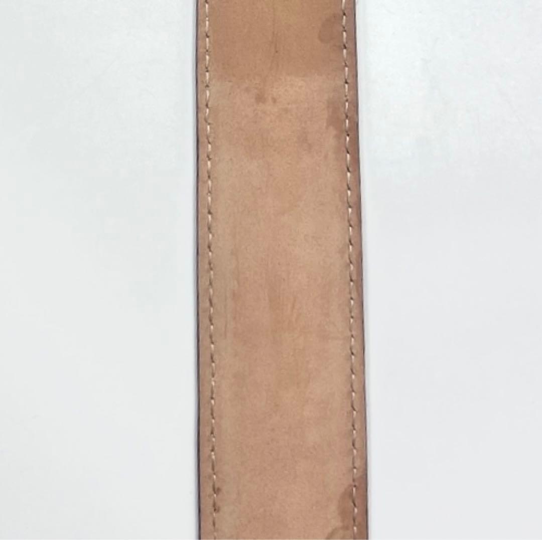 LOEWE ロエベ アナグラム スラップ バングル ブレスレット ブラウン