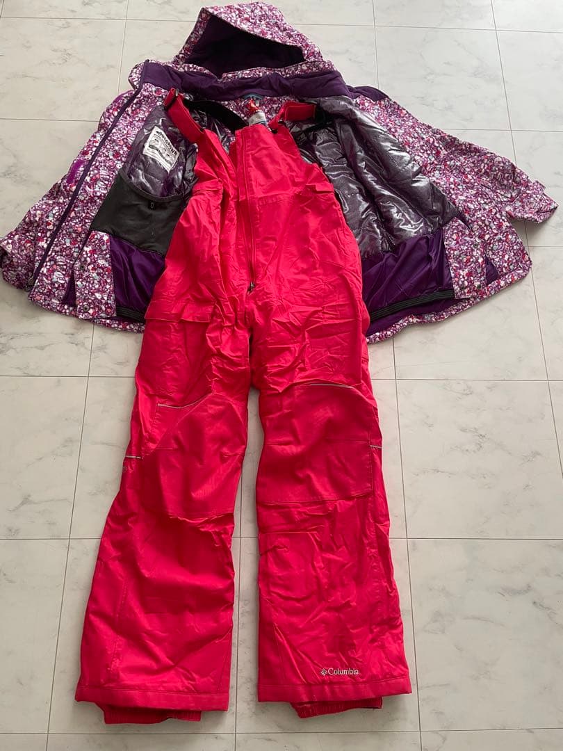 Colombia コロンビア スノボ スキー ジュニア 155 L美品