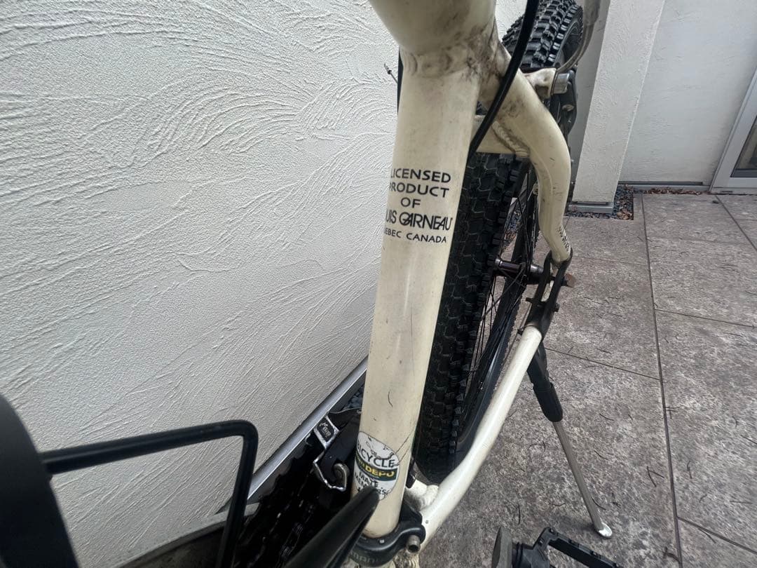 LOUIS GARNEAU マウンテンバイク ホワイト　整備済み⚠️引取りのみ